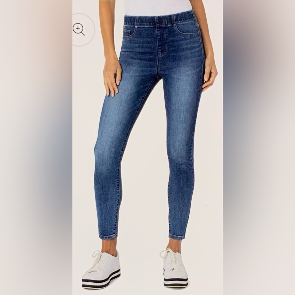 Liverpool Chloe Ankle Skinny Jeans Ferry (Blue)